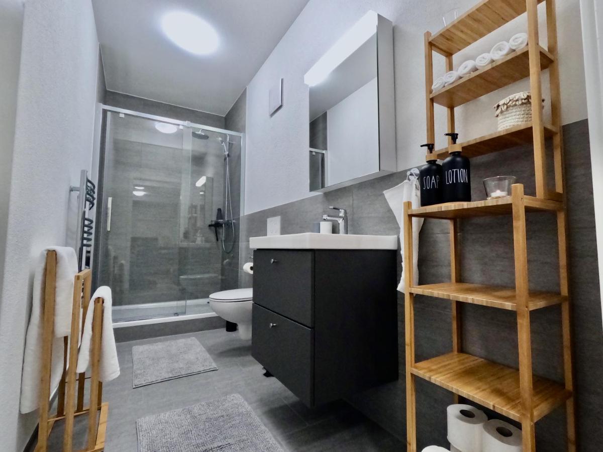 Ferienwohnung Eva O Wellnessoasis O Montainview O Pizzaoven O Ingenbohl Exterior foto